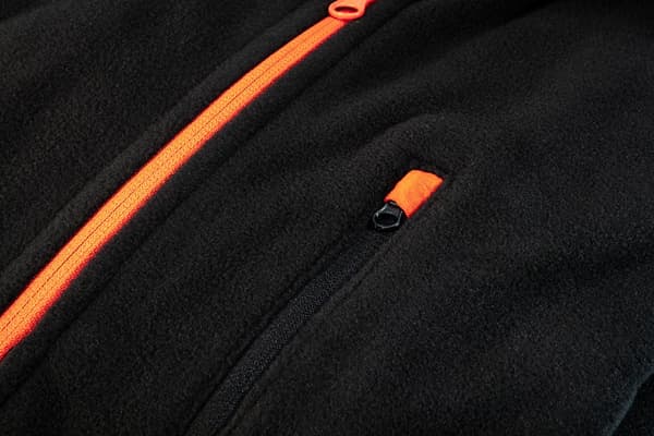 Fleece-paita, musta, koko L/52