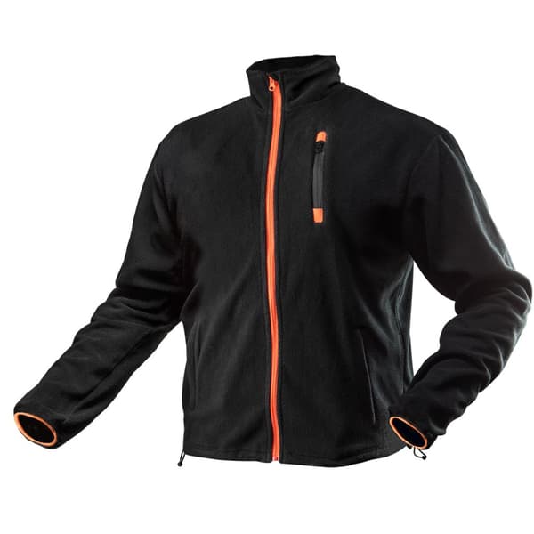 Fleece-paita, musta, koko L/52