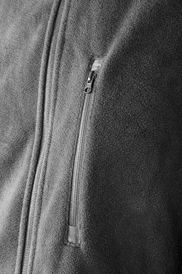 Fleece sweatshirt, grafit, størrelse XXL