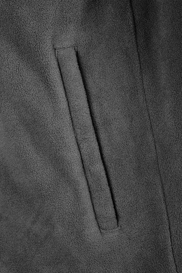 Fleece sweatshirt, grafit, størrelse XXL