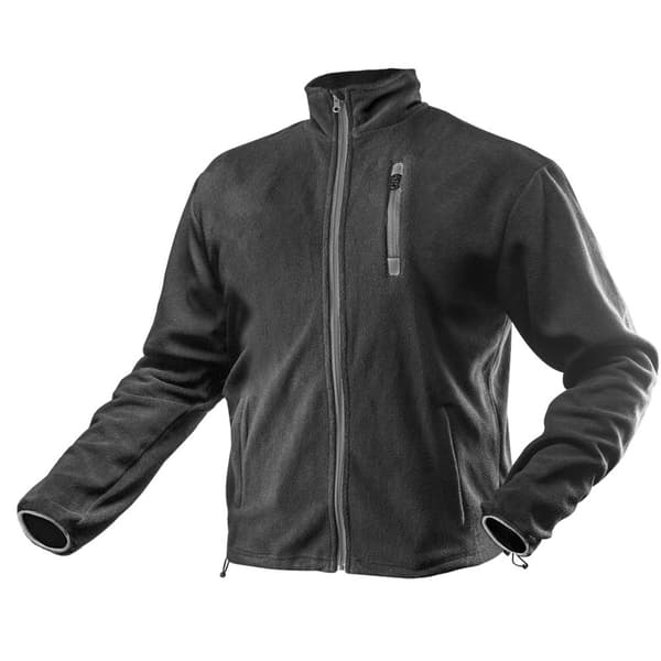 Fleece sweatshirt, grafit, størrelse XXL