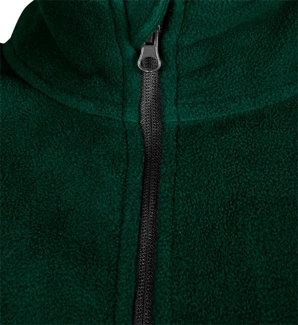 Fleece sweatshirt, grøn. Størrelse M