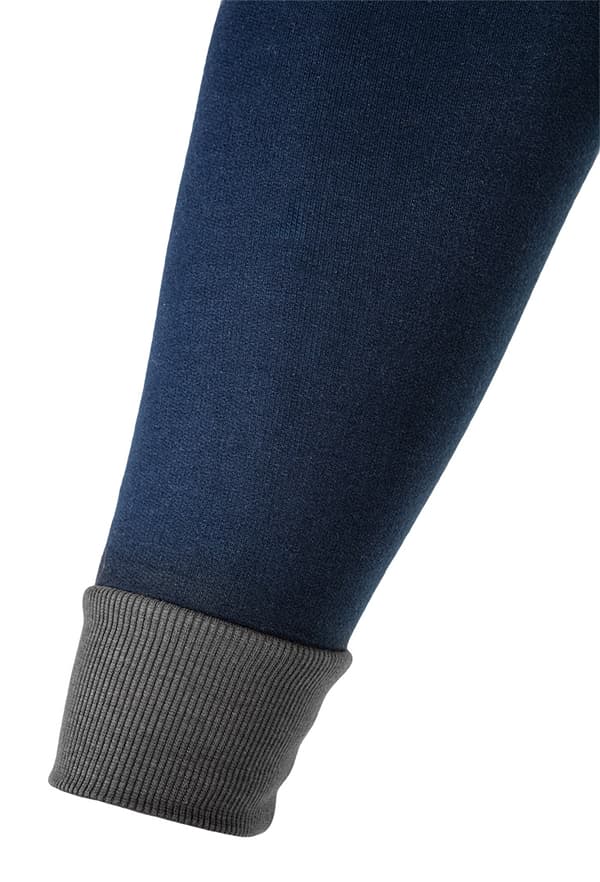 COMFORT vetoketjullinen huppari, laivastonsininen, koko S