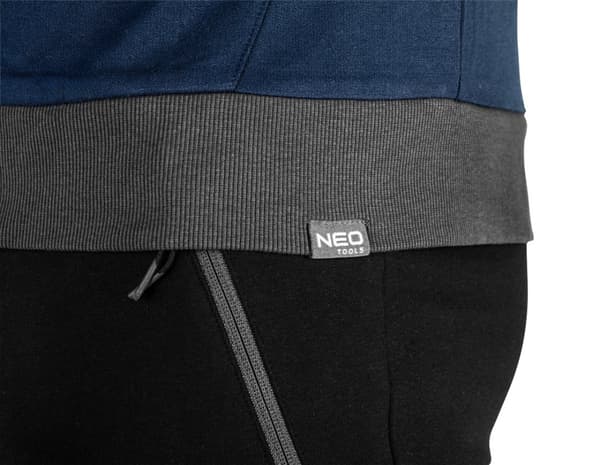 COMFORT vetoketjullinen huppari, laivastonsininen, koko S