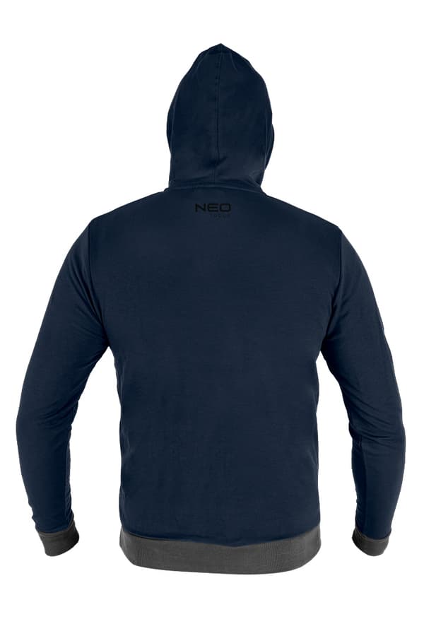 COMFORT luvtröja med dragkedja, marinblå, storlek XXXL