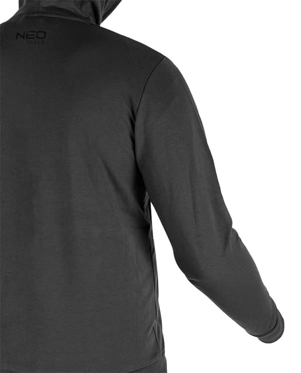 COMFORT vetoketjullinen huppari, harmaa, koko XXL