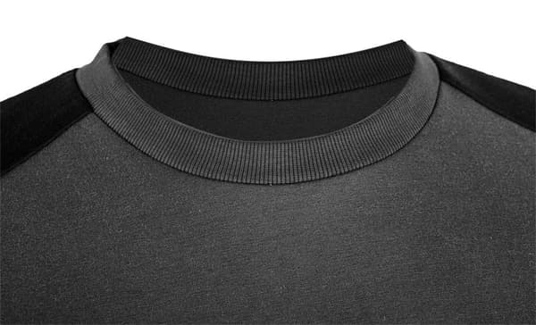 COMFORT sweatshirt, grå-svart, storlek M
