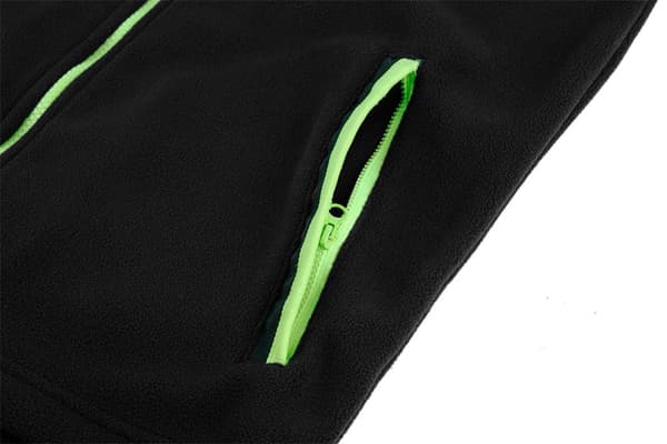 PREMIUM-työfleece, musta, Cordura-vahvikkeet, koko L