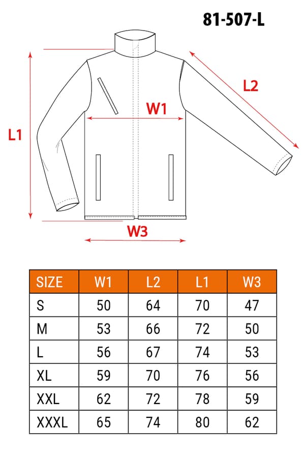 PREMIUM-työfleece, musta, Cordura-vahvikkeet, koko L