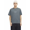 Miniatyrbilde 2 av 3: Kortarmet T-skjorte til Menn Jack & Jones JORVESTERBRO TEE SS 12240121 Grå - L