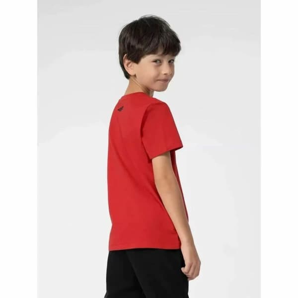 T-shirt med kortärm Barn 4F M294  Röd - 8-9 år