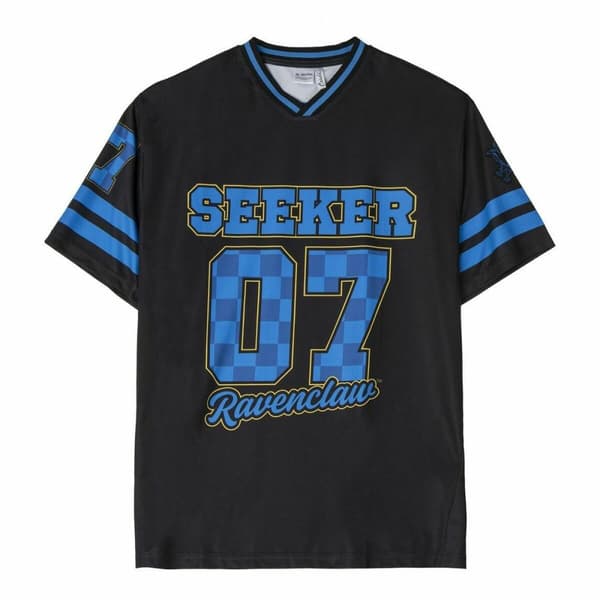 T-shirt med kortärm Unisex Harry Potter Ravenclaw Svart - M