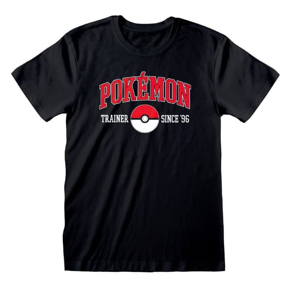 T-shirt med kortärm Pokémon Since 96 Svart Unisex - S