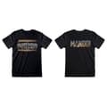 Miniatyrbild 3 av 5: T-shirt med kortärm The Mandalorian Row of Helmets Svart Unisex - M