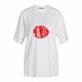 Miniatyrbild 1 av 2: Barn T-shirt med kortärm Jack & Jones Jxkora Loose Vit - XS