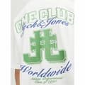 Miniatyrbild 2 av 8: Barn T-shirt med kortärm Jack & Jones Jorcole Back Print Vit Grön - 104-110 cm