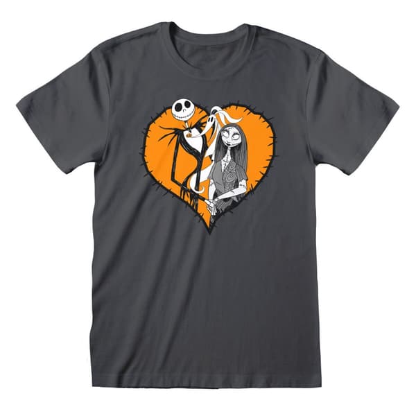 T-shirt med kortärm Unisex The Nightmare Before Christmas Queen Of Screams Vit - S