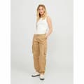 Miniatyrbild 3 av 6: Tanktop, Dam Jack & Jones Jxdahlia Top Knit Vit - XS