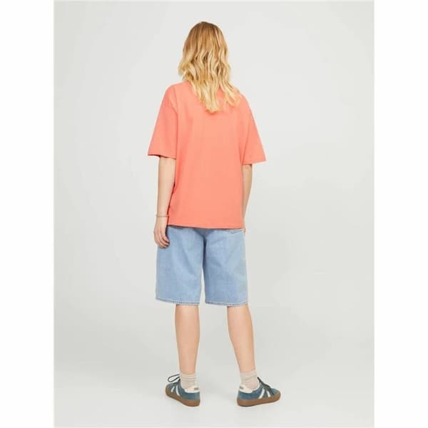 T-shirt med kortärm Dam Jack & Jones Jxpaige Orange - M