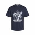 Miniatyrbild 1 av 2: T-shirt med kortärm Barn Jack & Jones Jcotint Tee Ss Blå - 164