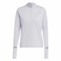 Miniatyrbild 1 av 8: Långärmad t-shirt Dam Adidas Fast 1/2 Zip Lila Lavendel - M