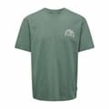 Miniatyrbild 1 av 6: T-shirt med kortärm Herr Only & Sons Onskylan Rlx Icon Mörkgrön - S