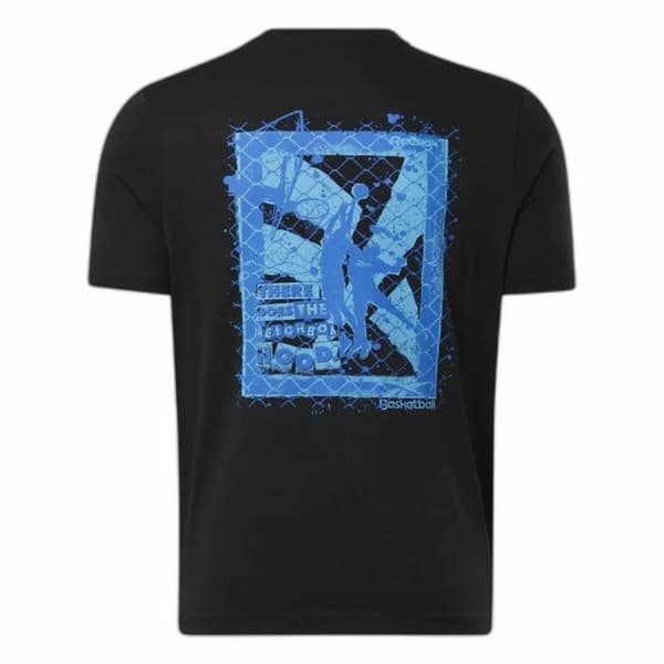 T-shirt med kortärm Herr Reebok Graphic Series Svart - M