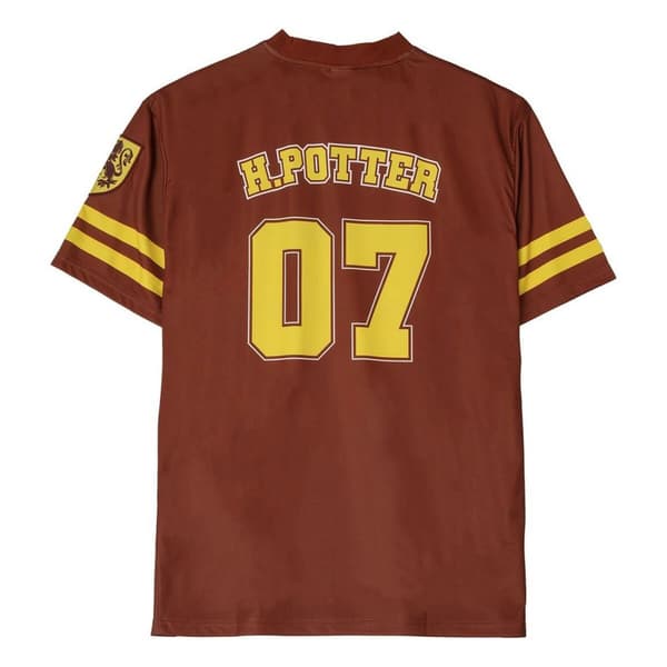 T-shirt med kortärm Harry Potter Gryffindor Röd - L
