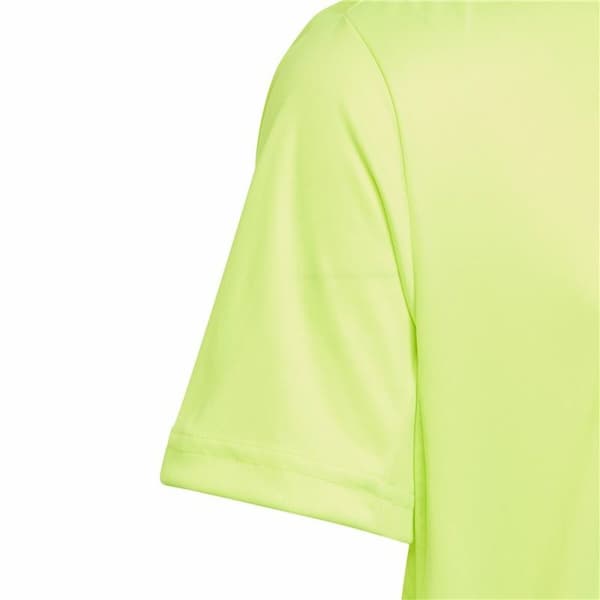 Barn T-shirt med kortärm Adidas U Tr-Es Logo Gul - 7-8 år