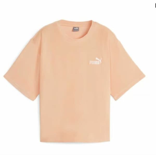T-shirt med kortärm Dam Puma ESS ELEVATED RELAXED 677947 45 Orange - S