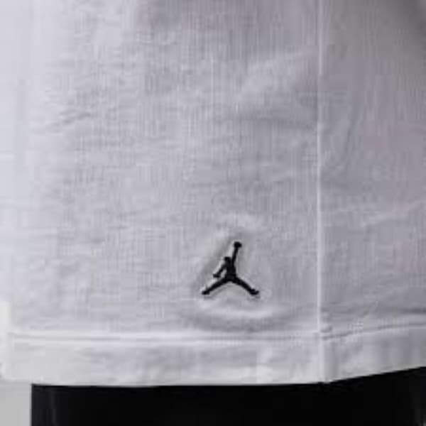 T-shirt med kortärm Herr Nike Flight Base Tee JM0625 001 Vit - XL