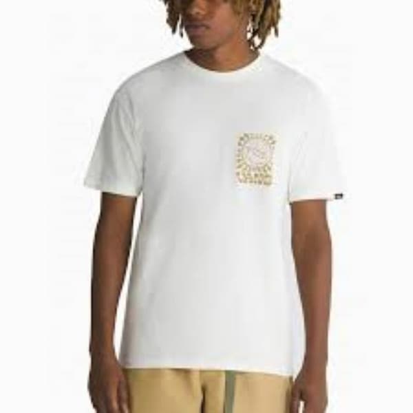 T-shirt med kortärm Herr Vans SUN AND SURF SS TEE VN000G5KFS81 Vit - M