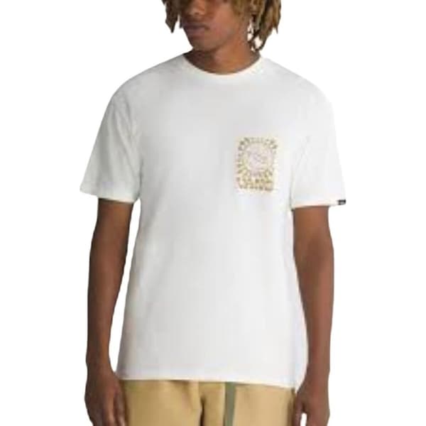 T-shirt med kortärm Herr Vans SUN AND SURF SS TEE VN000G5KFS81 Vit - M