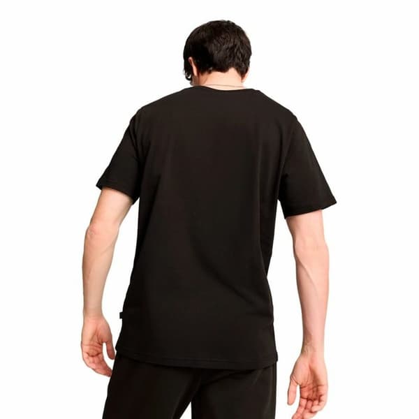 T-shirt med kortärm Herr Puma Ess Tape Minimal Gold - M