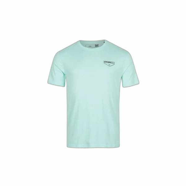 T-shirt med kortärm Herr O'Neill Longview Aquamarine - S