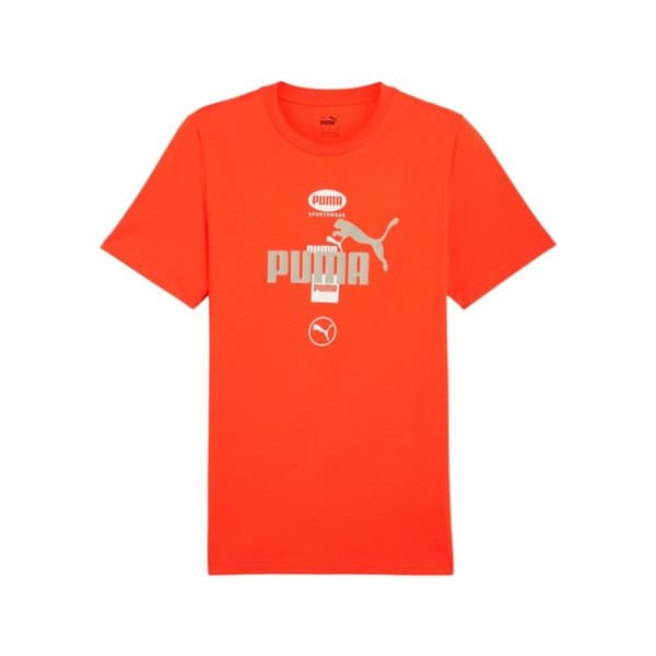 T-shirt med kortärm Herr Puma Puma Power Graphic - S