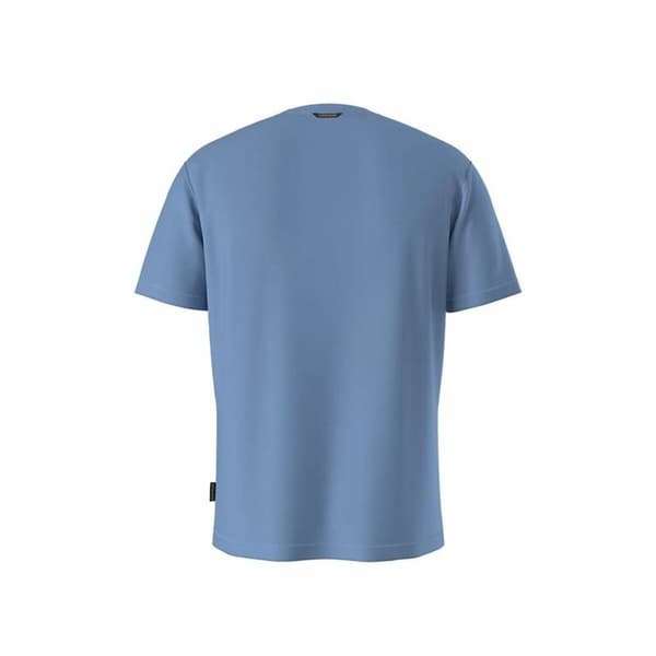 T-shirt med kortärm Herr Napapijri S-Rollin Ss Indigo - M