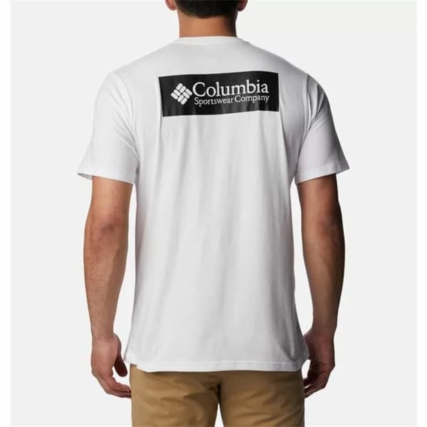 T-shirt med kortärm Herr Columbia North Cascades - L