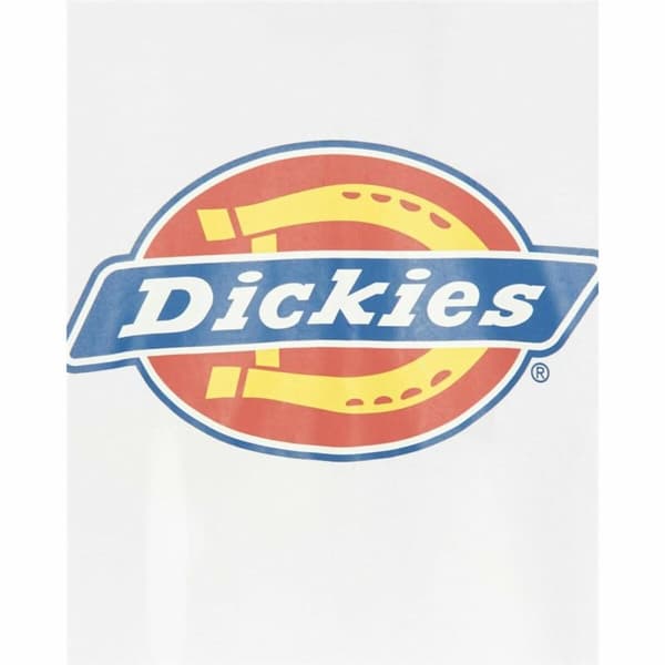 T-shirt med kortärm Herr Dickies Icon Logo Vit - XL