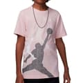 Miniatyrbild 1 av 2: Barn T-shirt med kortärm Jordan JDB GRADIENT STACKED JM SS TEE 95D119 AHC Rosa - 16 år