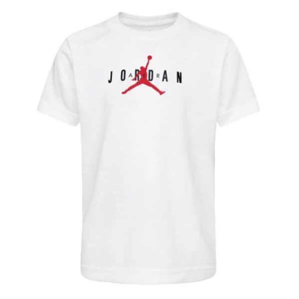 Barn T-shirt med kortärm Jordan JUMPMAN SUSTAINABLE GRAPHI 95B922 001 Vit - 10 år