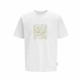 Miniatyrbild 1 av 9: T-shirt med kortärm Herr Jack & Jones JCOTARMAC CAMO FRONT TEE 12273239 Vit - M