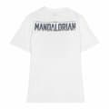 Miniatyrbild 2 av 2: T-shirt med kortärm Dam The Mandalorian Vit - XS