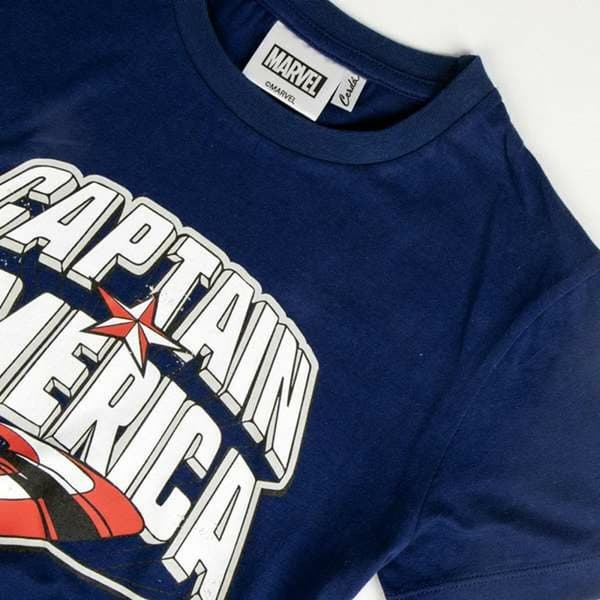 T-shirt med kortärm Barn The Avengers Blå - 8 år