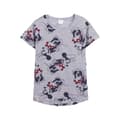 Miniatyrbillede 1 af 4: Kortærmet T-shirt til Kvinder Minnie Mouse Grå - XS