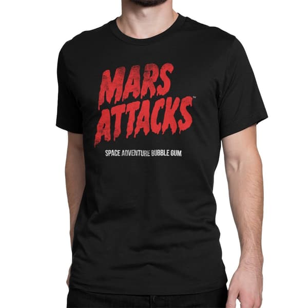 Mars Attacks Distressed Logo T-Shirt