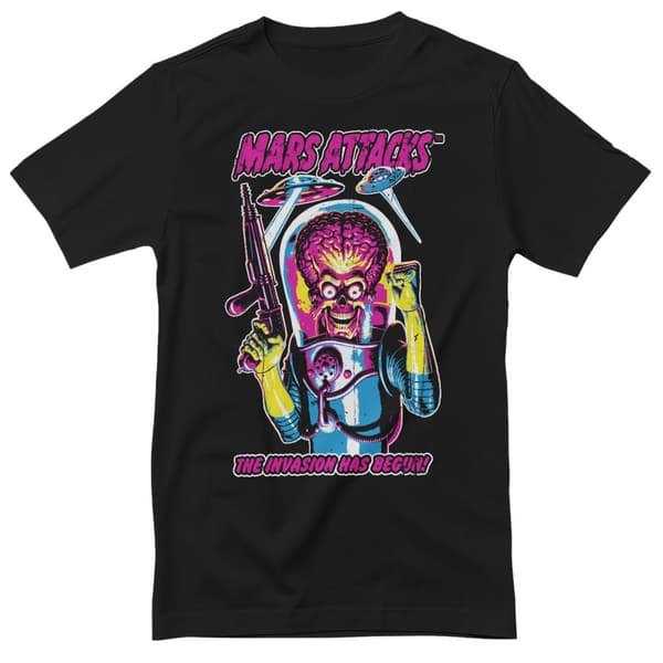 Mars Attacks - The Invasion Has Begun T-Shirt
