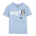 Miniatyrbild 1 av 5: Barn T-shirt med kortärm Bluey Ljusblå - 4 år