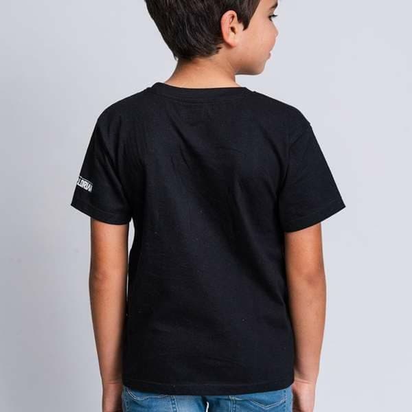 Barn T-shirt med kortärm The Mandalorian Svart - 6 år