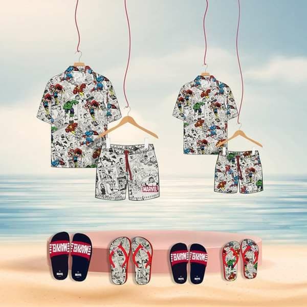 Børne Kortærmet T-shirt Marvel Lysegrå - 3 år